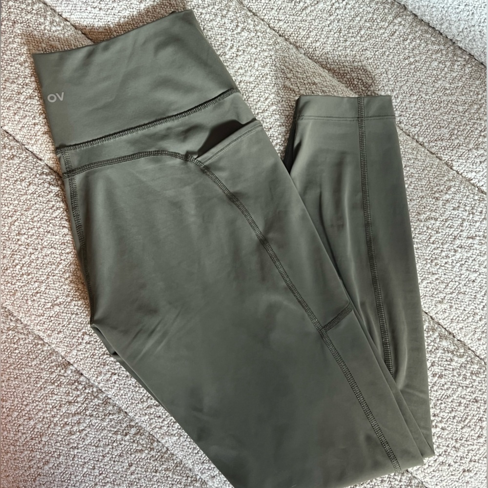 Outdoor Voices Green Leggings
